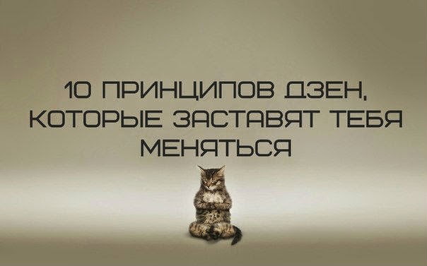10 принципов Дзен, которые помогут тебе меняться