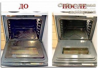 Без проблем отмываем духовку